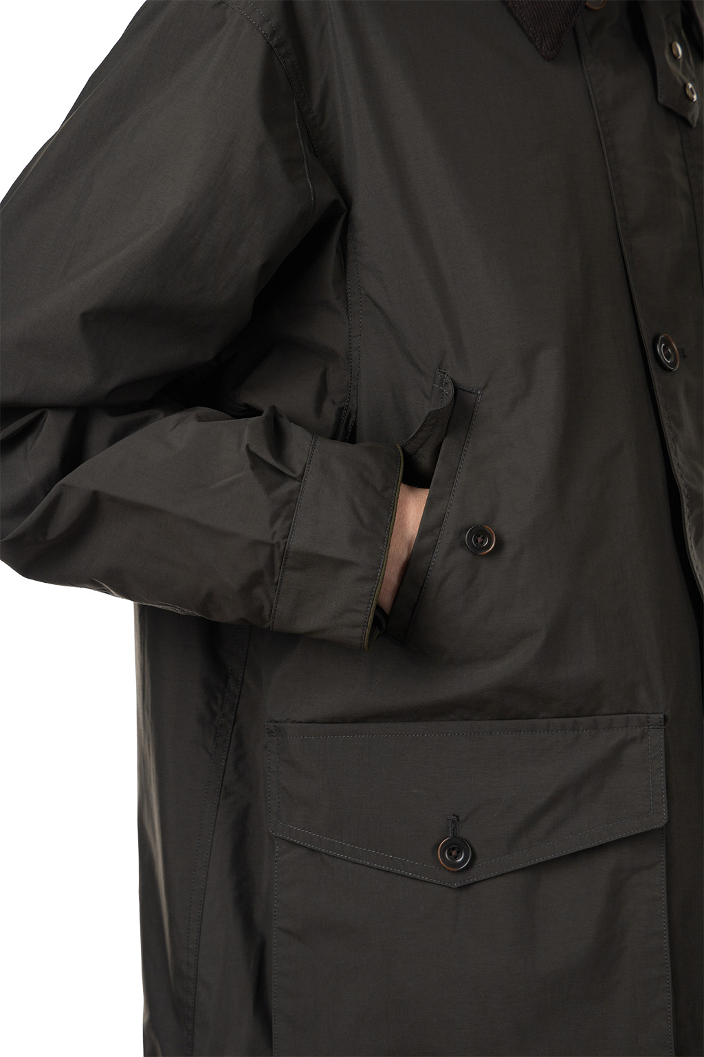 Nanamica (NAN) - 2L PERTEX UNLIMITED Field Jacket - Dark Olive